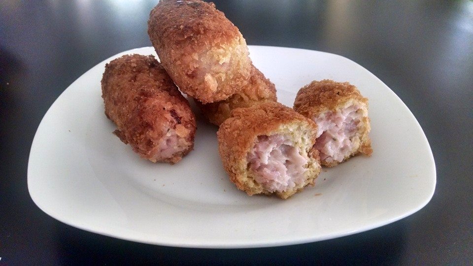 Ham croquettes are a perfect snack any time of day.