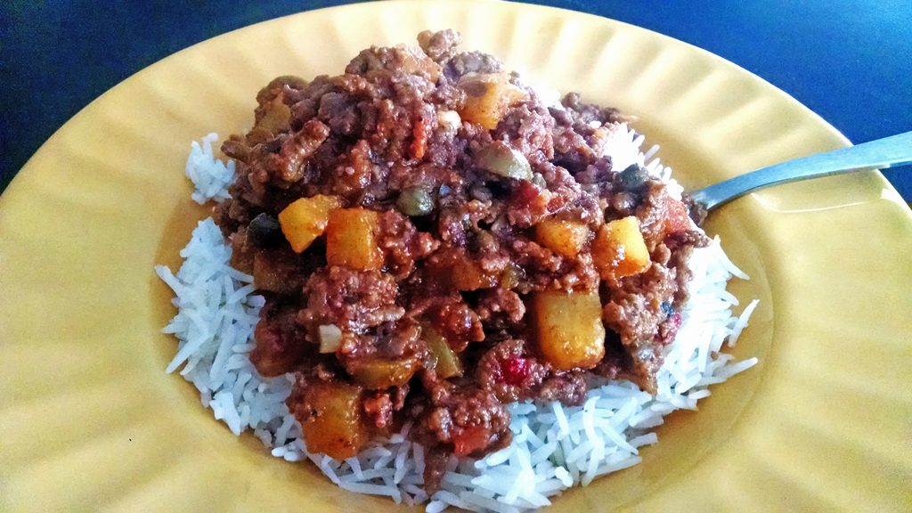 Cuban picadillo